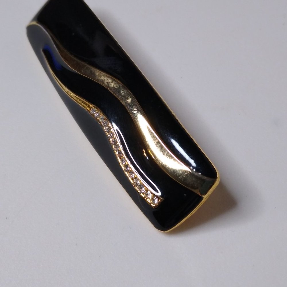 Vintage Rectangular Brooch - image 2